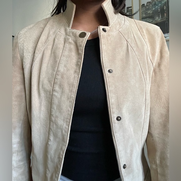 Calvin Klein Suede Jacket - Picture 1 of 3